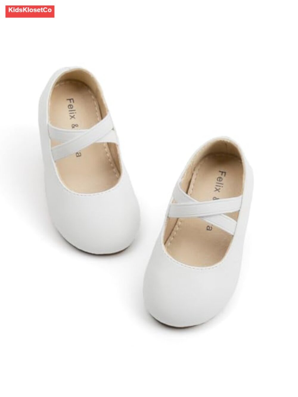 Toddler Girl Ballet Mary Jane Flats - Non-Slip Cushioned Party Dress Shoes